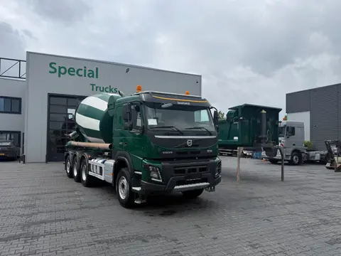 Volvo FMX 460 8x4 / Euro 6 / Automix AM9 Betonmixer + WAF FC Kipper (Wisselsysteem)
