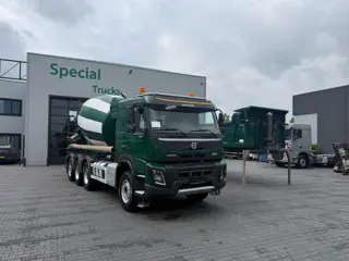 Volvo FMX 460 8x4 / Euro 6 / Automix AM9 Betonmixer + WAF FC Kipper (Wisselsysteem)