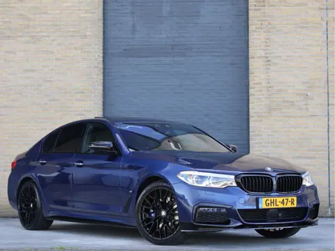 BMW 5 Serie 530e iPerformance M Sport | Stoelverkoeling | HUD | 360 cam | ACC | Pano |