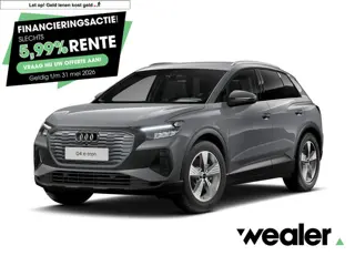 Audi Q4 e-tron 40 Edition 77 kWh | 204 PK | SoH 95% | Climate control | Stoelverwarming | Cruise con