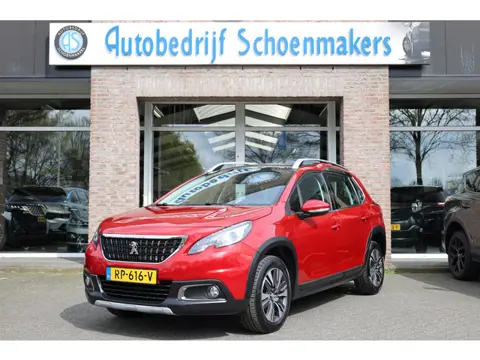 Peugeot 2008 1.2 PureTech Allure PANO TREKHAAK 1e-EIGENAAR CARPLAY DAB NAVI NAP HALFLEER ZEER-NETJES