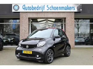 smart fortwo cabrio EQ prime 18 kWh SOH 94%!! VEGAN-LEER CARPLAY STOELVERW. NAVI AIRCO CLIMA CRUISE 