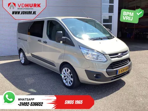 Ford Transit Custom Tourneo 2.0 TDCI 130 pk L2 EXPORT EUR6 9 Pers/ 9P/ Combi/ Kombi/ Airco/ Cruise/ 