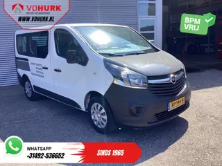 Opel Vivaro Combi 1.6 CDTI EURO6 EXPORT € 14.452,- Incl. BTW/BPM VRIJ Combi/ Kombi/ 9 Pers./ 9 Perso