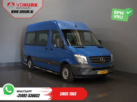 Mercedes-Benz Sprinter 213 2.2 CDI Aut. L2H2 €11.495,- Incl. BTW (BPM VRIJ) EXPORT Combi/ 9 Persoons