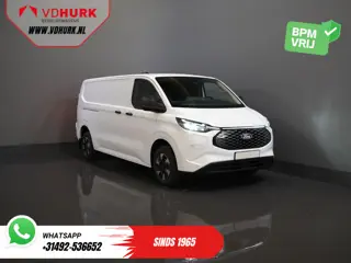 Ford E-Transit Custom L2 330 km WLTP LED/ Standkachel/ Snellader/ 2.3t Trekverm./ Carplay/ Climate/ 