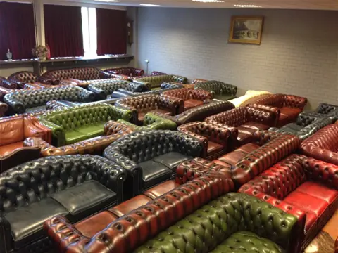 Ruime keuze gebruikte chesterfield fauteuils banken bankstel