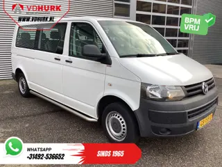 Volkswagen Transporter 2.0 TDI L2 EXPORT MARGE 9 Persoons/ Combi/ Kombi/ 9Pers./ Airco / Sidebars/ 2