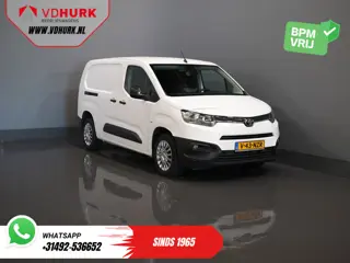 Toyota PROACE CITY 1.5 130 pk Aut. L2 2x Schuifdeur/ 3 Pers./ Carplay/ Standkachel/ Airco/ Camera/ C