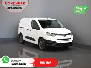 Toyota PROACE CITY 1.5 D-4D 130 PK Aut. 3 Pers./ Carplay/ Airco/ Camera/ Standkachel/ LMV/ Trekhaak/