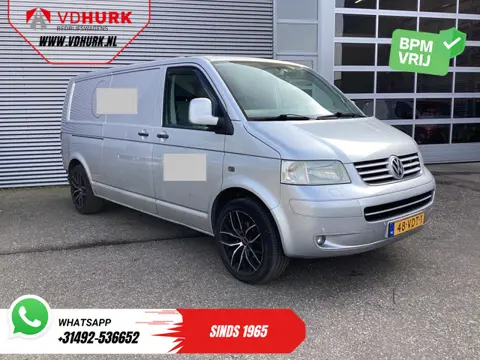 Volkswagen Transporter 2.5 TDI 131 pk DSG Aut. L2 EXPORT 2.5t Trekverm./ Airco/ Cruise/ 19”LMV/ PDC/