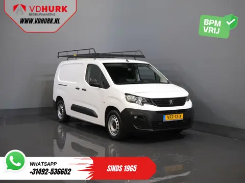 Peugeot Partner 1.5 HDI 130 pk Aut. L2 NL Auto/ 3Pers./ Carplay/ Airco/ Navi/ Imperiaal/ Cruise/ PDC