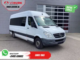 Mercedes-Benz Sprinter 313 2.2 CDI L3H2 €8.773 Incl. BTW BPM VRIJ! EXPORT Combi/ 9 Persoons/ Kombi/ 