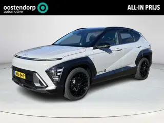 Hyundai Kona 1.6 GDI HEV Premium | 19" Glossy Black velgenset |  Stoelverwarming & ventilatie | 360°