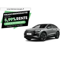 Audi Q4 Sportback e-tron 35 Launch edition Advanced 55 kWh | 170 PK | Matrix LED koplampen | Stoelve