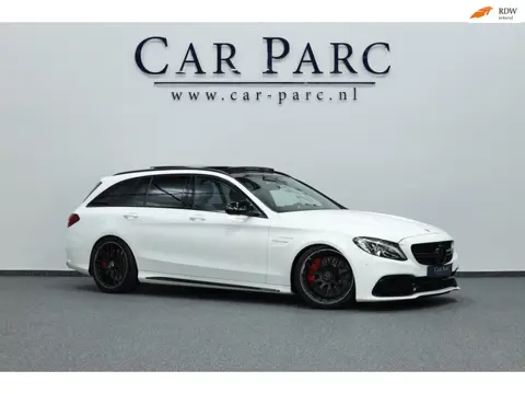 Mercedes-Benz C-klasse Estate AMG 63 S 510+PK LED/SFEER/PANO/HALF LEDER+ALCANTARA+S.VERWARMING/19" L