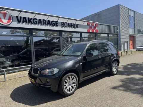 BMW X reihe X5 GRIJSKENTEKEN TREKHAAK-LEER (bj 2008)