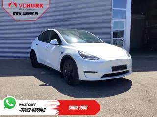 Tesla Model Y Long Range AWD 75 kWh 540 km WLTP MARGE SOH 92%/ Pano/ Warmtepomp/ Adapt.Cruise/ Memor