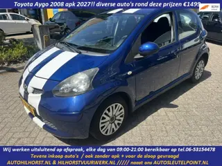 Toyota Aygo 1.0-12V + Andere auto's rond deze prijzen!!