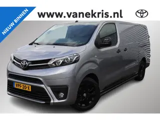Toyota PROACE Long Worker 2.0 D-4D Black Line, Trekhaak, Leder/ stof, NAVI, Zwarte accenten, Climate