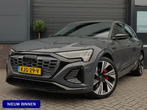 Audi Q8 e-tron 55 quattro S Edition 115 kWh | 94% SOH | Pano | B&O | 22Kw Boordlader | Airco separaa
