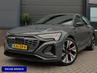Audi Q8 e-tron 55 quattro S Edition 115 kWh | 94% SOH | Pano | B&O | 22Kw Boordlader | Airco separaa