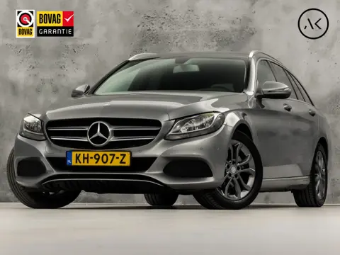 Mercedes-Benz C-Klasse 180 Sport Automaat (NAVIGATIE, LEDER, CAMERA, STOELVERWARMING, SPORTSTOELEN, 