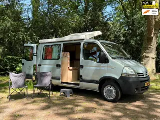 Nissan INTERSTAR 80.28-308 L Buscamper ZEER MOOIE STAAT NIEUWE APK *Zelfbouw Camper*
