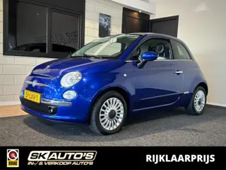 FIAT 500 1.2 LOUNGE l NAP l PANORAMA l PDC l AUTOMAAT l LMV l 