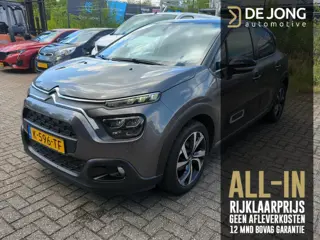 Citroen C3 1.2 PureTech Shine ALL-INRIJKLAARPRIJS/Navi/Duo-Tone/Keyless/Luxe interieur/17"velgen