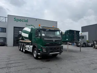 Volvo FMX 460 8x4 / Euro 6 / Automix AM9 Betonmixer + WAF FC Kipper (Wisselsysteem)