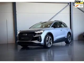 Audi Q4 e-tron 40 77kWh, Trekhaak, Matrix, Sportstoelen, SOH 93, afgeplat stuurwiel, dealer onderhou