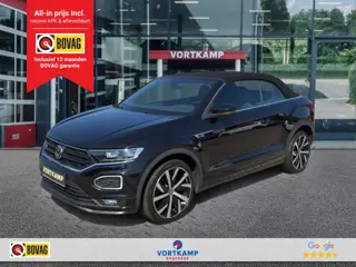 VOLKSWAGEN T-ROC CABRIO 1.5 TSI DSG R-LINE LEDER/DIG-DASH/ACC/LED/BEATS/STOEL+STUURVERW/CARPLAY/CAMERA