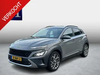 Hyundai Kona 1.6 GDI HEV Premium | DEALER ONDERHOUDEN | STOEL VERKOELING/VERWARMING | STUURWIEL VERW