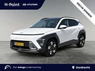Hyundai Kona Premium Sky 1.6 GDI HEV 141pk | SCHUIF/KANTELDAK | FULL LED | PREMIUM LEDER | ADAPTIVE 