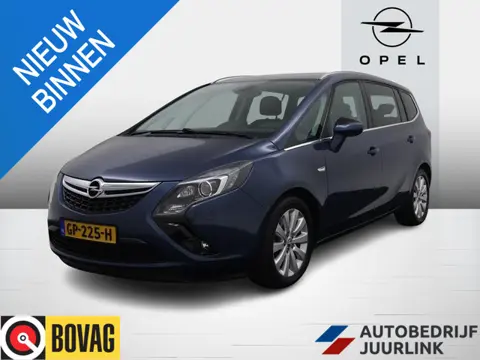 Opel Zafira Tourer 1.4 Turbo 140pk Cosmo 7Persoons Nav/H.Leder/Ecc/ Nav/El.Pakket 1300kg Trekgewicht