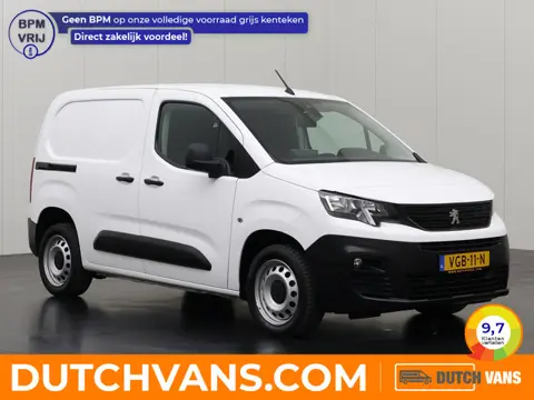 Peugeot Partner 1.5 BlueHDI Asphalt | 3-Persoons | Navigatie | Camera | Airco | Cruise | Betimmering