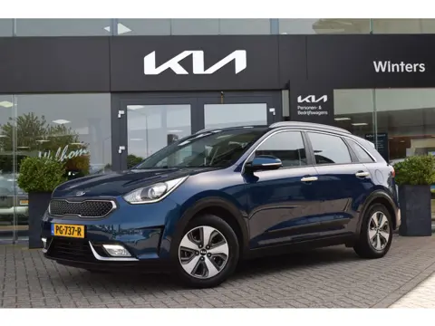 Kia Niro 1.6 GDi Hybrid DynamicLine | Trekhaak | Navigatie | Cruise + Climate Control | Camera |