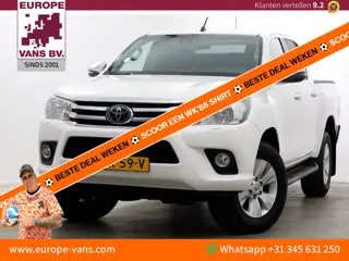 Toyota Hilux 2.4 D-4D-F 150pk E6 4WD 4x4 Double Cab Automaat 08-2019