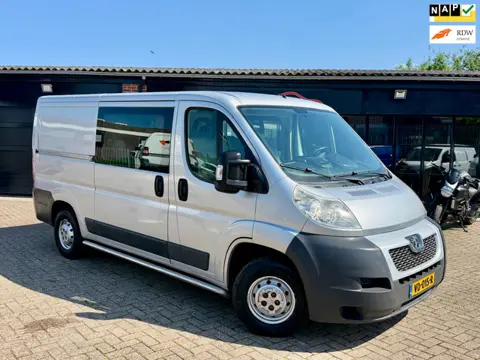 Peugeot Boxer 330 2.2 HDI 110PK|L2H2|DUBBEL CABINE|AIRCO|LAGE KM STAND NAP