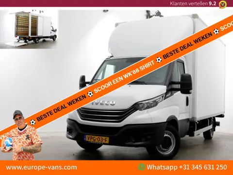 Iveco Daily 35S14 136pk HiMatic Automaat Bakwagen met laadklep en zijdeur H235cm 03-2022