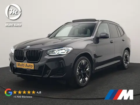 BMW iX3 M Sport 80 kWh 286pk Dealer O.H. | Trekhaak Af Fabriek | Panodak | Head Up | Adaptive Cruise