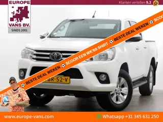 Toyota Hilux 2.4 D-4D-F 150pk E6 4WD 4x4 Double Cab Automaat 08-2019