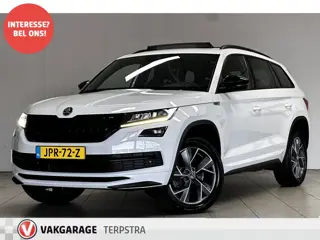 Škoda Kodiaq 2.0 TSI 4x4 Sportline Business/ 191pk!/ Trekhaak/ 19'' LMV/ Keyless/ Camera/ Virtual Co