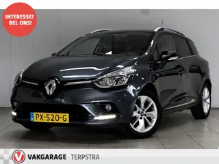 Renault Clio Estate 0.9 TCe Limited/ DAB+/ Navi/ Airco/ Cruise/ Elek. pakket/ Isofix/ Bluetooth/ Arm