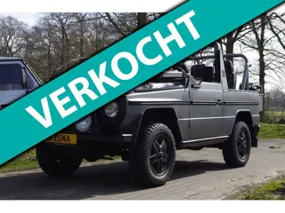 Mercedes-Benz G-klasse GD 250 Wolf Sonnenland Convertible SOLD/VERKAUFT/VENDU