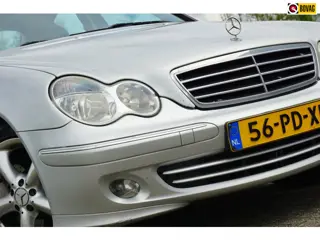 Mercedes-Benz C-klasse 180 K. Avantgarde AUT | Brilliant Silver Metallic | Vol-Leder/Climate/Cruise/