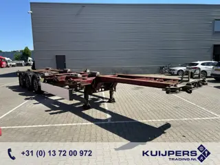 Schmitz Cargobull SCF 24 G EURO / Multi Container Chassis / Lift Axle / NL Trailer