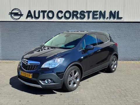 Opel Mokka 1.4T 141pk Cosmo Trekhaak Navi Camera AGR Comfort Stoelen Cruise Control Navi 1/2Leer Ecc
