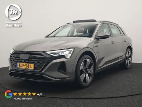 Audi Q8 e-tron 55 Quattro Advanced Edition 106 kWh 408pk Dealer O.H. | Luchtvering | Panodak | Adapt